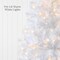 Artificial Christmas Tree Hinged Pine with 250 Lights, 1,000 Tips & Foldable Base Pre-Lit Outdoor Holiday Decor